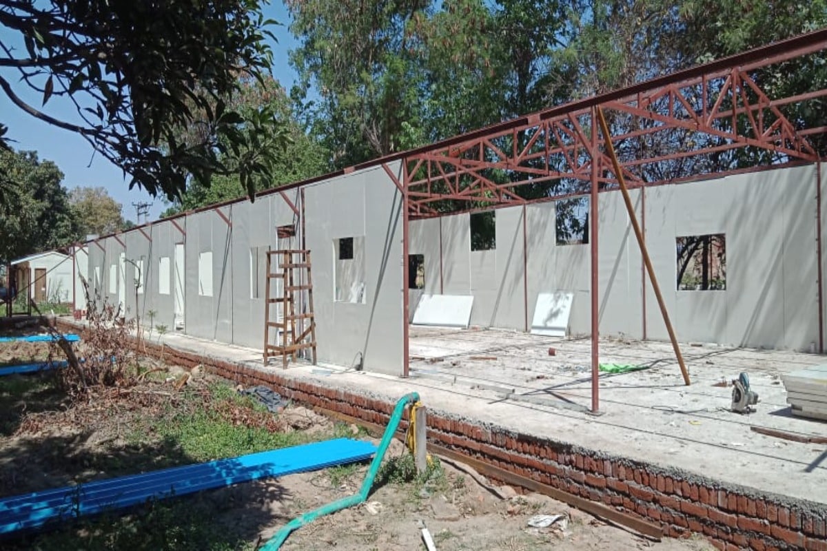 Prefabricated Labor Hutments
